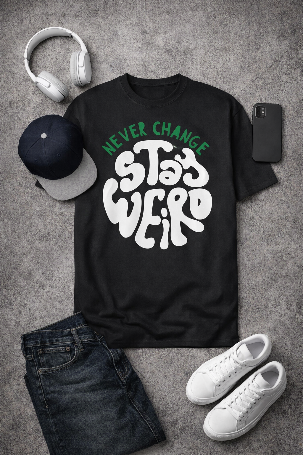 STAY WEIRD T-SHIRT