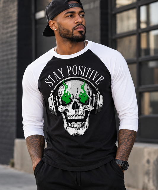 POSITIVE MINDSET Unisex 3/4-Sleeve Shirt