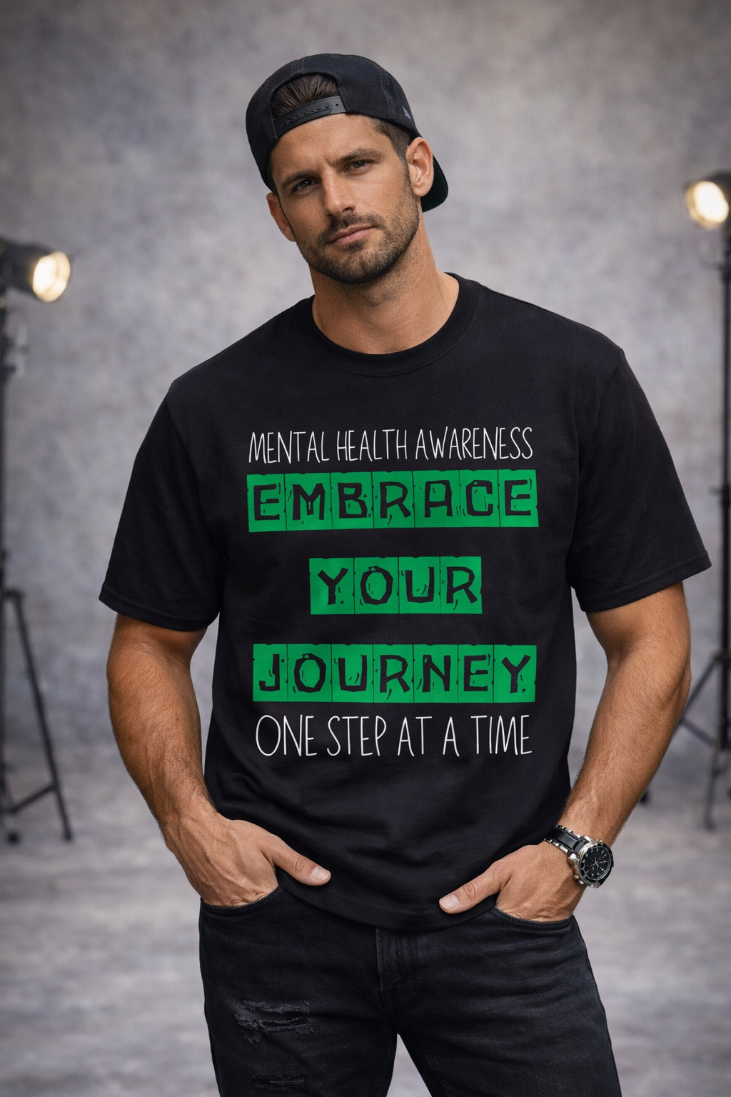 ONE STEP AT A TIME T-SHIRT